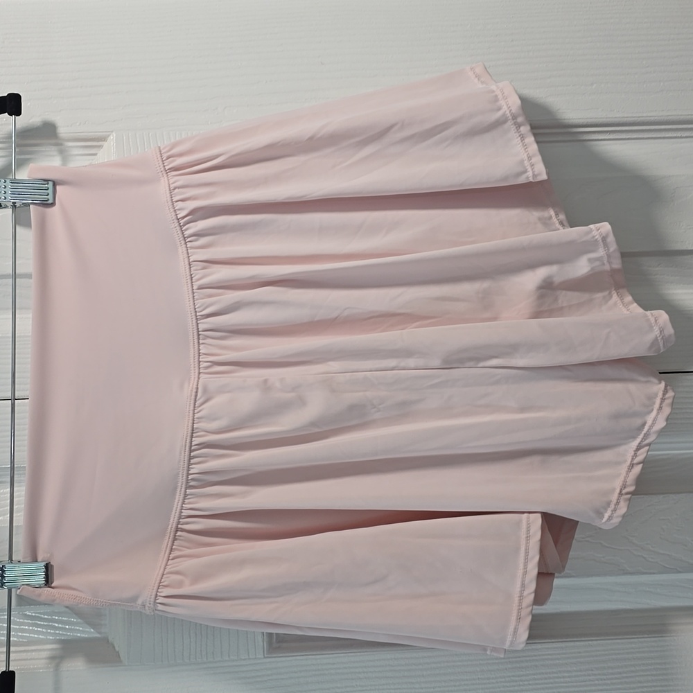Amazon Light Pink Skirted Shorts - Picture 8 of 12